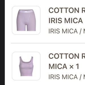 Skims tank & boxer set NWT